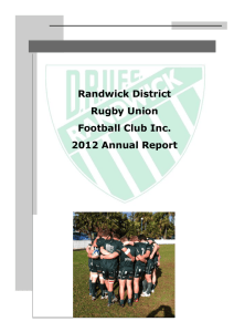view the 2012 RDRUFC Annual Report