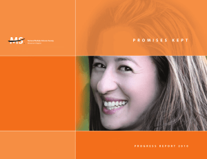 Fiscal Year 2010 Annual Report - National Multiple Sclerosis Society