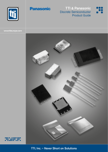 Panasonic Discrete Semiconductor Product Guide