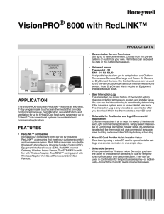 VisionPRO 8000 with RedLINK