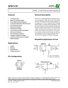 APW7178 - Anpec Electronics