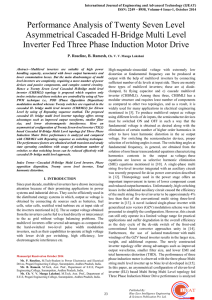 Performance Analysis of Twenty Seven Level Asymmetrical