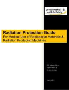 Radiation Protection Guide