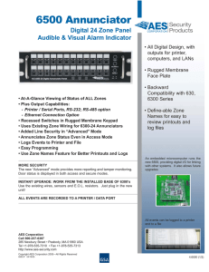 6500 Annunciator