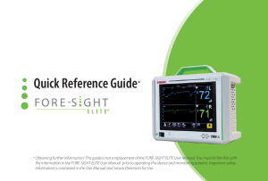 Quick Reference Guide - FORE