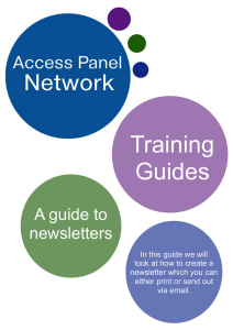 11 A guide to newsletters