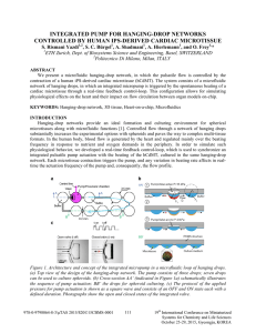 INTEGRATED PUMP FOR HANGING