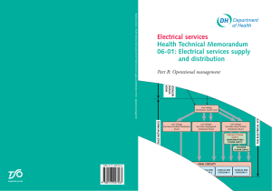HTM 06-01: Electrical services supply
