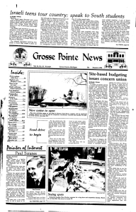 Grosse Pointe News - Local History Archives