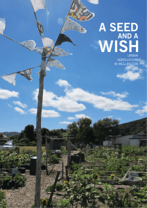 Urban Agriculture in Wellington