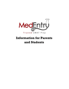 Info for Parents/Students