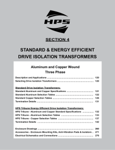 Hammond Isolation Transformer Catalog