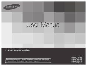 user manual