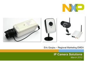 IP Camera Solutions March 2012