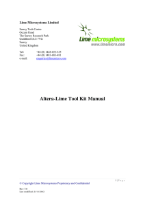 9cb2_Altera-Lime Tool Kit Manual_r2.0