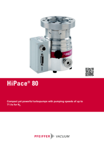 HiPace® 80 - Pfeiffer Vacuum