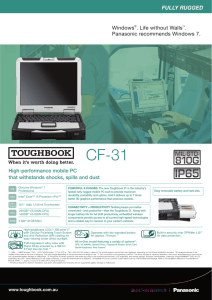 Toughbook CF-31 Brochure