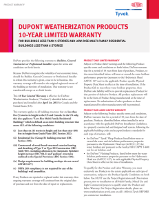 dupont weatherization products 10