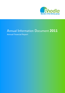 Annual Information Document