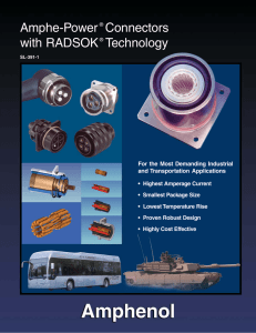 Amphe-Power Connectors with RADSOK Technology