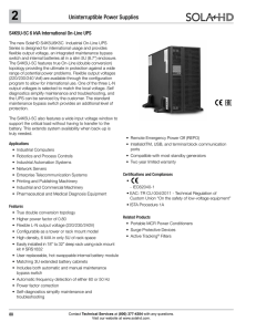 S4K5U-5C Series 6 kVA International Online Uninterruptible Power