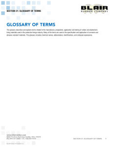 GloSSary of termS