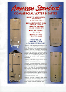 MtERCIAL WATER HE - Commercial Water Heater Sales