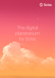 The digital planetarium by Sciss