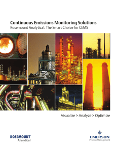 Brochure: Continuous Emissions Monitoring Solutions