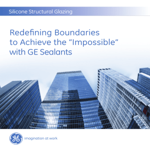 SSG Brochure - GE Sealants