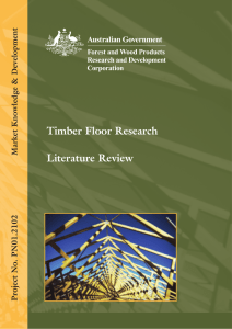 Timber Floor Research Literature Review