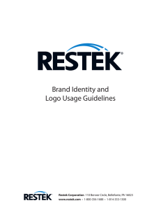 Restek Brand Identity and Logo Usage Guidelines