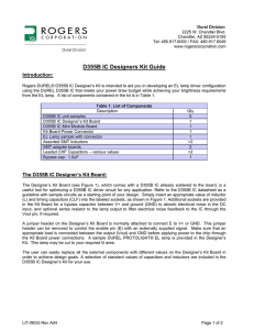 D355B IC Designers Kit Guide