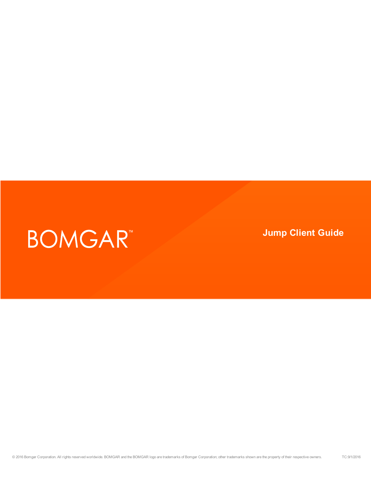 What Is Bomgar Jump Client Plorashots