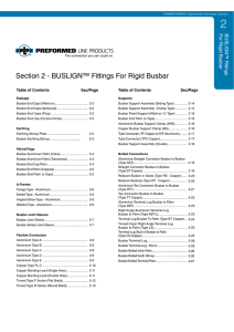 BUSLIGN™ Fittings For Rigid Busbar