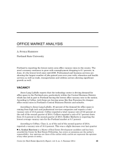 Office Market Analysis by Synkai Harrison