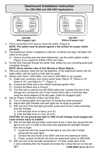 Dashmount Installation Instruction