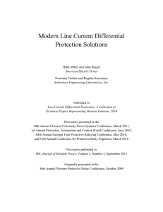 Modern Line Current Differential Protection Solutions