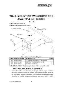 Wall Mount - Procare Support
