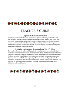 teacher`s guide - University of Wisconsin Oshkosh