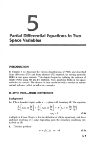 Partial Differential Equations in Two Space Variables