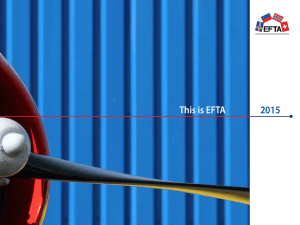 This is EFTA 2015 - European Free Trade Association