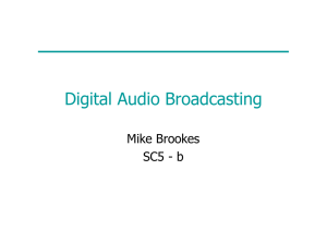 Digital Audio Broadcasting