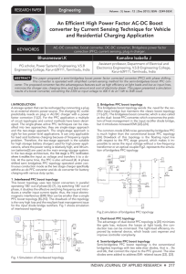 An Efficient High Power Factor AC-DC Boost converter by Current