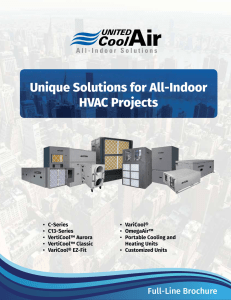 Unique Solutions for All-Indoor HVAC Projects