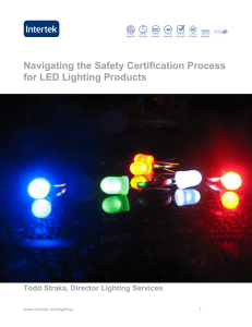 Navigating the Safety Certification Process for LED