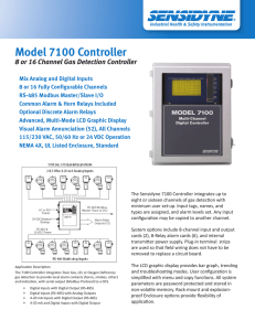 Model 7100 Controller