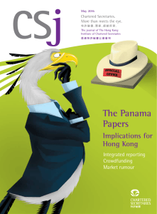 2015 AGM season review The Panama Papers