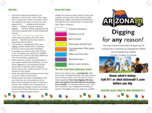 Arizona 811 Brochure