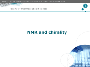 NMR and chirality